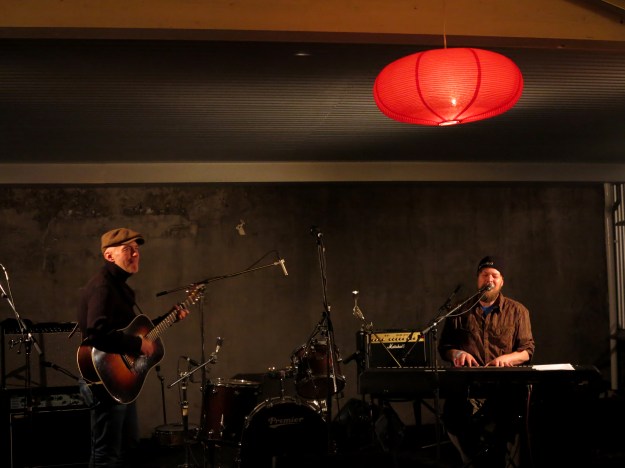 Pétur hallgrimsson and John Grant at Kvosin